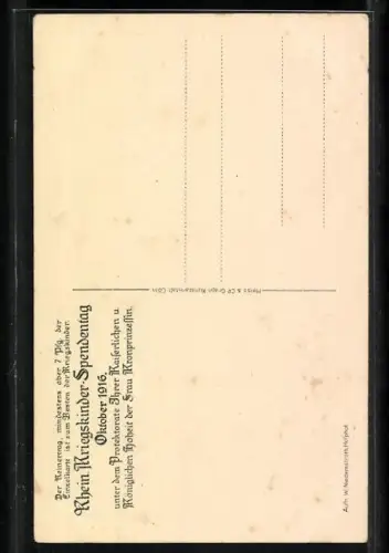 AK Prinzessin Alexandrine mit Kronprinzessin Cecilie