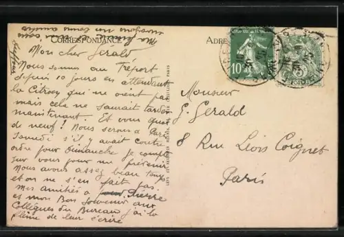 AK Le Tréport, L`Avant-Port et le Quai