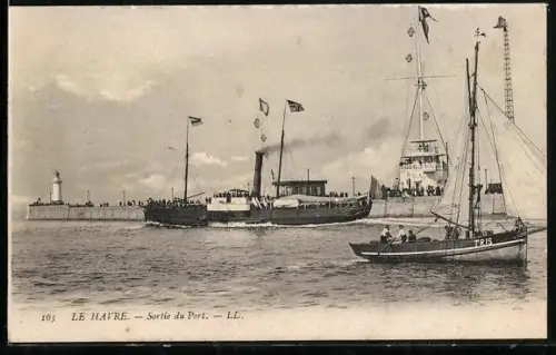 AK Le Havre, Sortie du Port