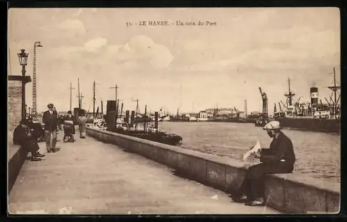 AK Le Havre, Un coin du Port