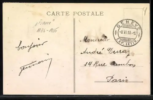 AK Geneve, Le Port et le Salève