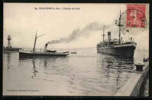AK St-Nazaire, L`Entrée du Port
