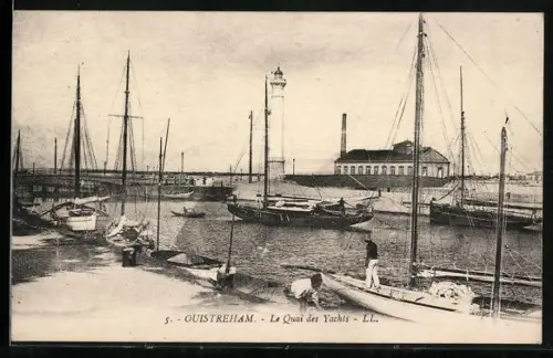AK Ouistreham, Le Quai des Yachts, Hafen
