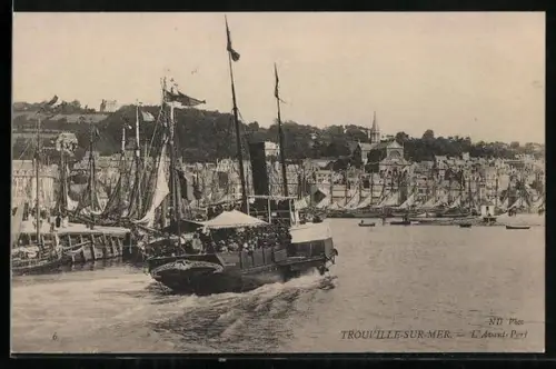 AK Trouville-sur-Mer, L`Avant-Port