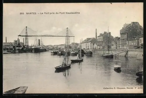 AK Nantes, Le Port pris du Pont Haudaudine