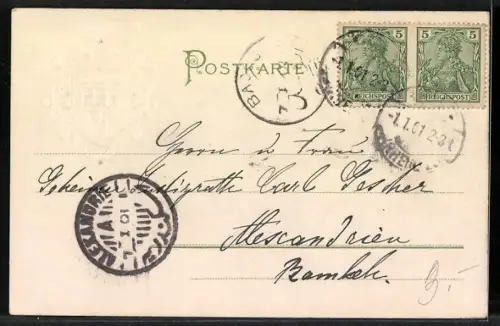 AK Köln, Binnenhafen mit Raddampfern, Wappen von Köln