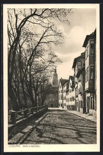 AK Coburg, Partie in der Grafengasse