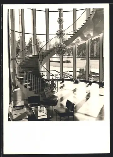 Foto-AK Hof /Saale, Altes Kongresshaus, Innenansicht