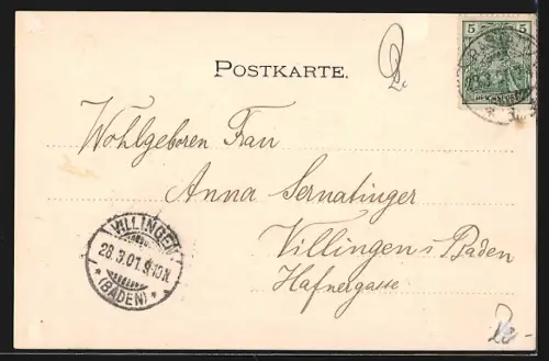 AK Rastatt, Erzbischöfliches Gymnasial Convikt