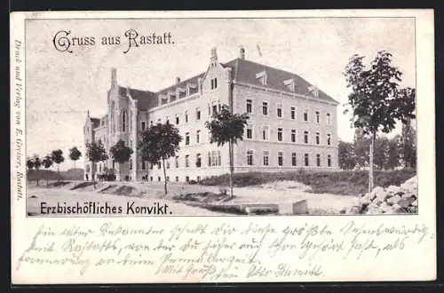 AK Rastatt, Erzbischöfliches Konvikt