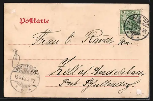 AK Rastatt, Erzbischöfl. Gymnasial Convict