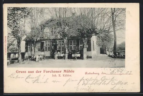 AK Ratzeburg, Gasthaus Farchauer Mühle