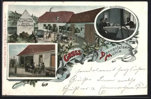 AK Dannenfels, Gasthof Dannenfelser Mühle, Bes. Julius Rothberg