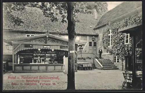 AK Ratzeburg, Hotel u. Restaurant Schützenhof, Bes. H. Westphal