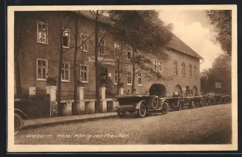 AK Wabern / Hessen, Hotel König von Preussen