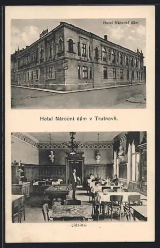 AK Trutnov, Hotel Narodni dum, Jidelna