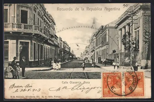 AK Boca, Calle Olavarria