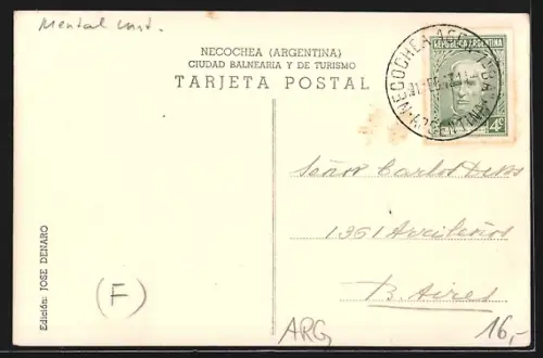 AK Necochea, Colonia Ninos Débiles