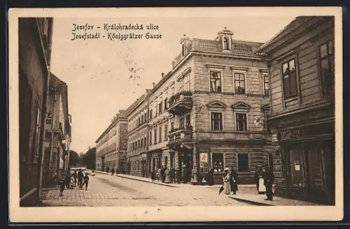 AK Josefov, Königgrätzer Gasse