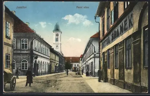 AK Josefov, Farni ulice