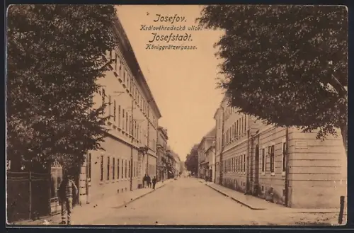 AK Josefov, Partie in der Königgrätzergasse