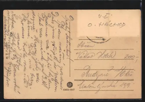 AK Josefov, Partie in der Königgrätzergasse