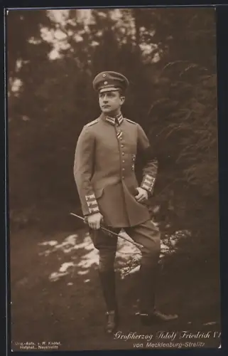 AK Grossherzog Adolf Friedrich VI von von Mecklenburg-Strelitz