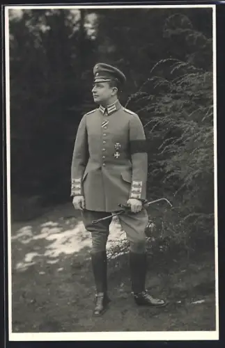 Foto-AK Grossherzog Adolf Friedrich VI in Uniform