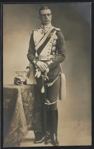 AK Grossherzog Adolf Friedrich VI. von Mecklenburg-Strelitz