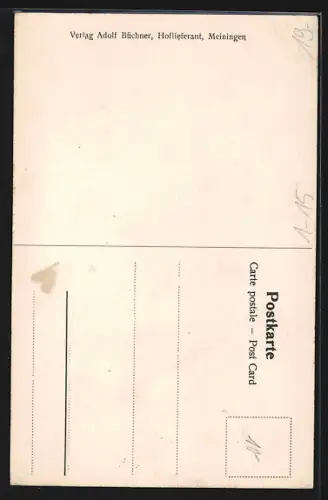 AK Prinzessin Feodore von Sachsen-Meiningen