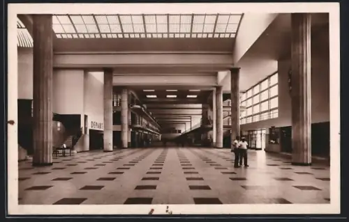 AK Le Bourget, Port Aerien, Flughafen, Le Hall