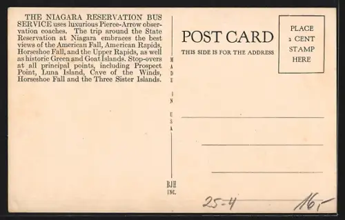 AK Niagara Reservation Bus Service, Autobus