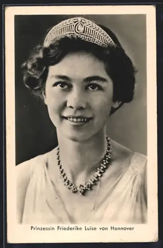 AK Prinzessin Friederike Luise von Braunschweig