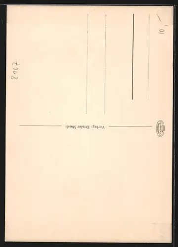 AK Ettal, Ettaler Wiedersehen 20. Juli 1930, Wappen, studentische Szene