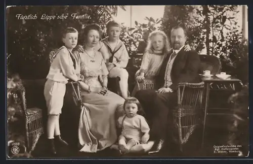 AK Fürstlich Lippesche Familie