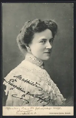 AK Mathilde, Prinzessin zur Lippe