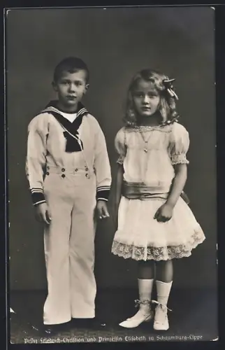 AK Prinz Friedrich-Christian & Prinzessin Elisabeth zu Schaumburg-Lippe
