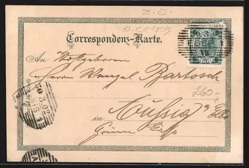 AK Eger, Schustersprung, Urlauber im Ruderboot