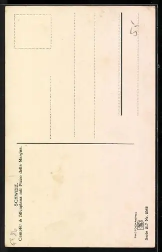 AK Campfèr, Teilansicht mit Silvaplana