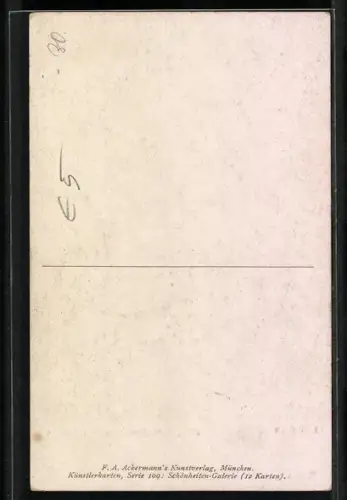 AK Prinzessin Alexandra von Bayern mit Haarschmuck