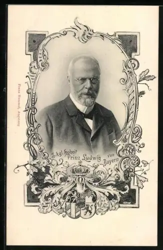 AK S. königliche Hoheit Prinz Ludwig III. von Bayern