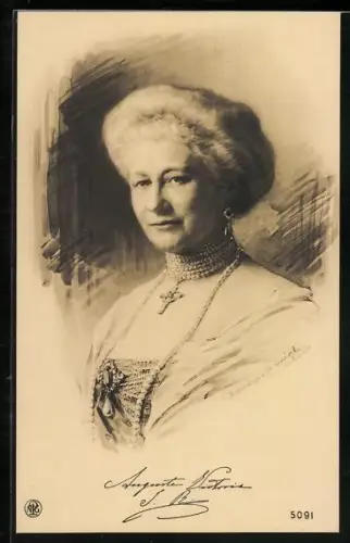 AK Portrait von Kaiserin Auguste Victoria von Preussen