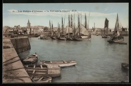 AK Les Sables-d`Olonne, Le Port vers la Chaume