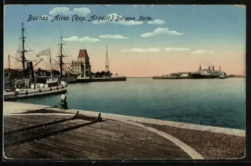 AK Buenos Aires, Darsena Norte, Hafen