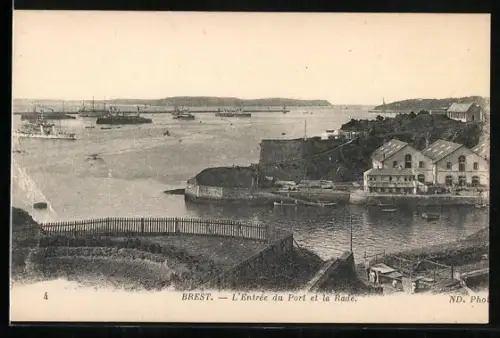 AK Brest, L`Entrée du Port et la Rade