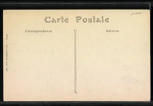 AK Brest, Le Château, Vue prise du Pont National, Hafen