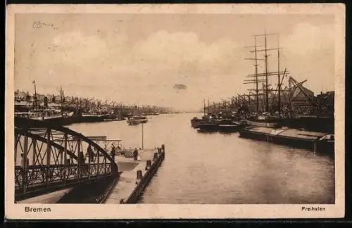 AK Bremen, Freihafen