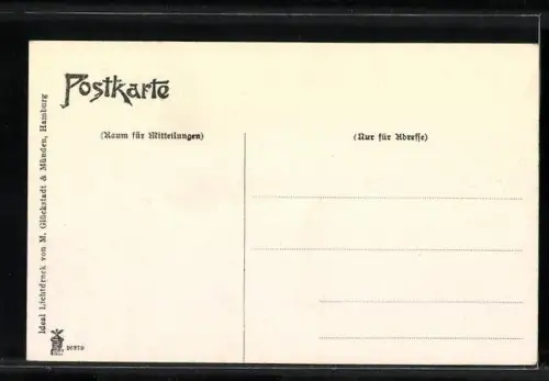 AK Hamburg, Hafenbild