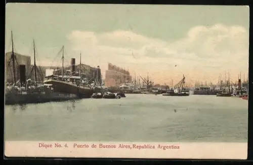AK Buenos Aires, Puerto, Dique No. 4