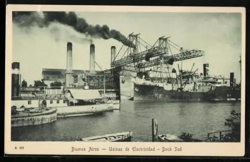 AK Buenos Aires, Usinas de Electricidad, Dock Sud